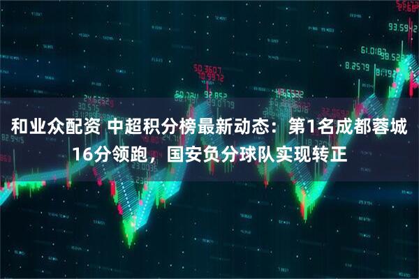 和业众配资 中超积分榜最新动态：第1名成都蓉城16分领跑，国安负分球队实现转正
